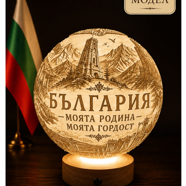 Лампа „България – Моята родина, моята гордост“
